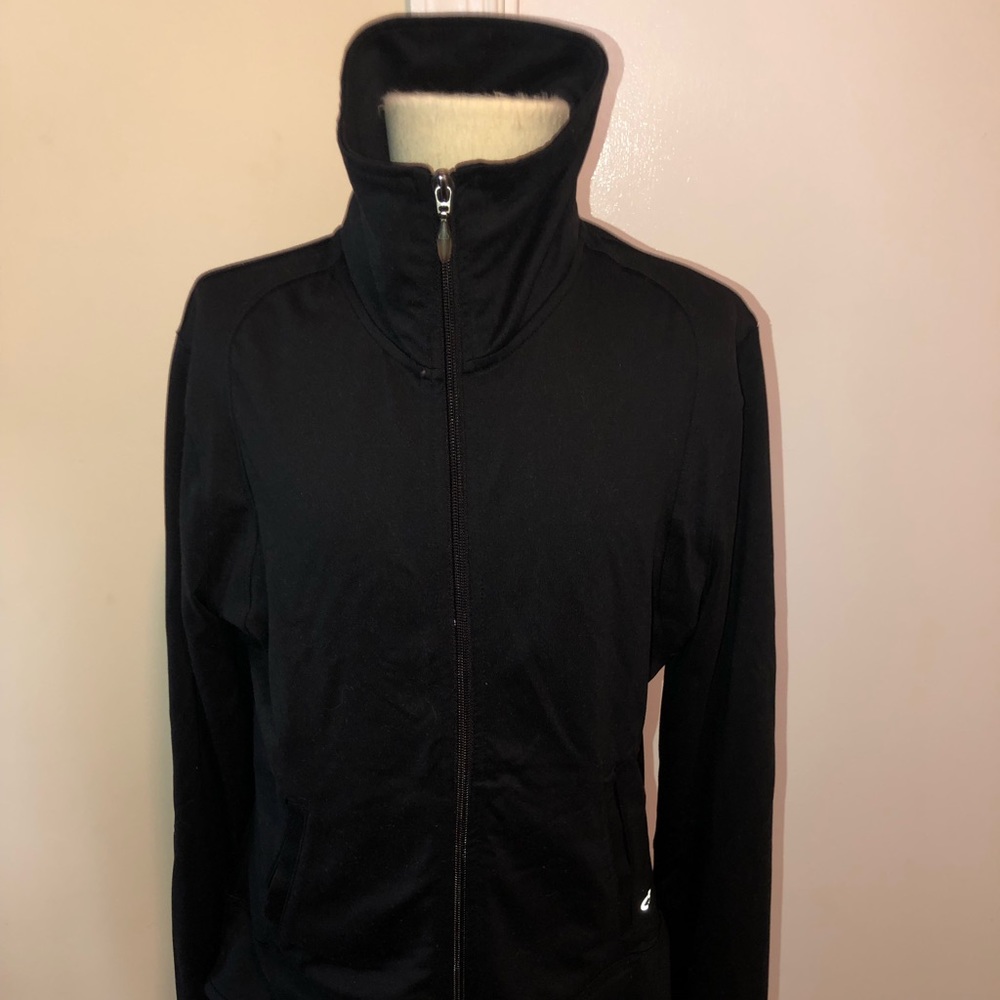 By Champion black zip up thin jacket